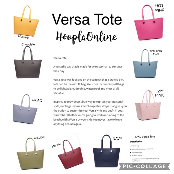 2 Versa XL Versa Tote w/original straps - Picture 11 of 11
